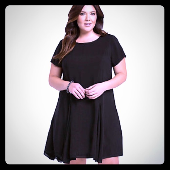 torrid Dresses & Skirts - Torrid Challis Tee Dress Perfect LBD